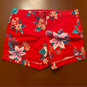 Flowers pattern shorts from old navy